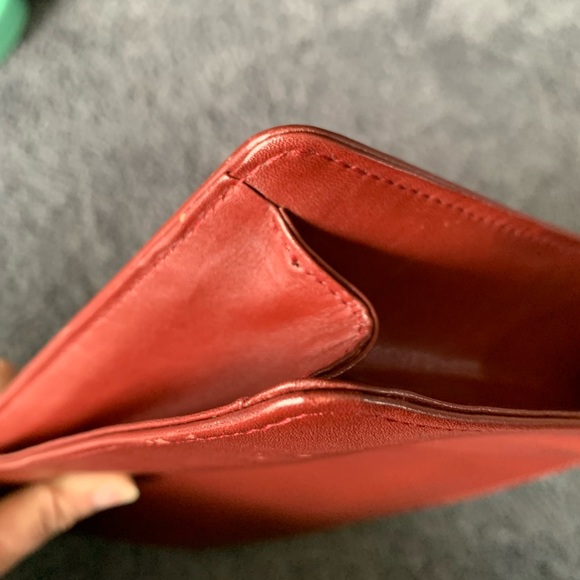 CARTIER Burgundy Vintage Clutch - Picture 11 of 16